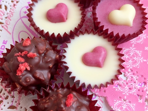 子供だけで作れる 3種類のバレンタインチョコレート レシピ 作り方 By Aka Ru 楽天レシピ 子供だけで作れる 3種類のバレンタインチョコレート レシピ 作り方 By Aka Ru 楽天レシピ